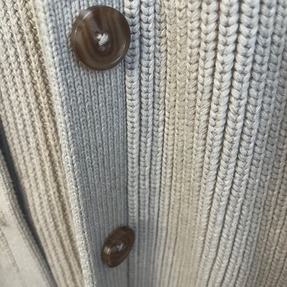 100% cotton fisherman cardigan - Picture 3 of 5